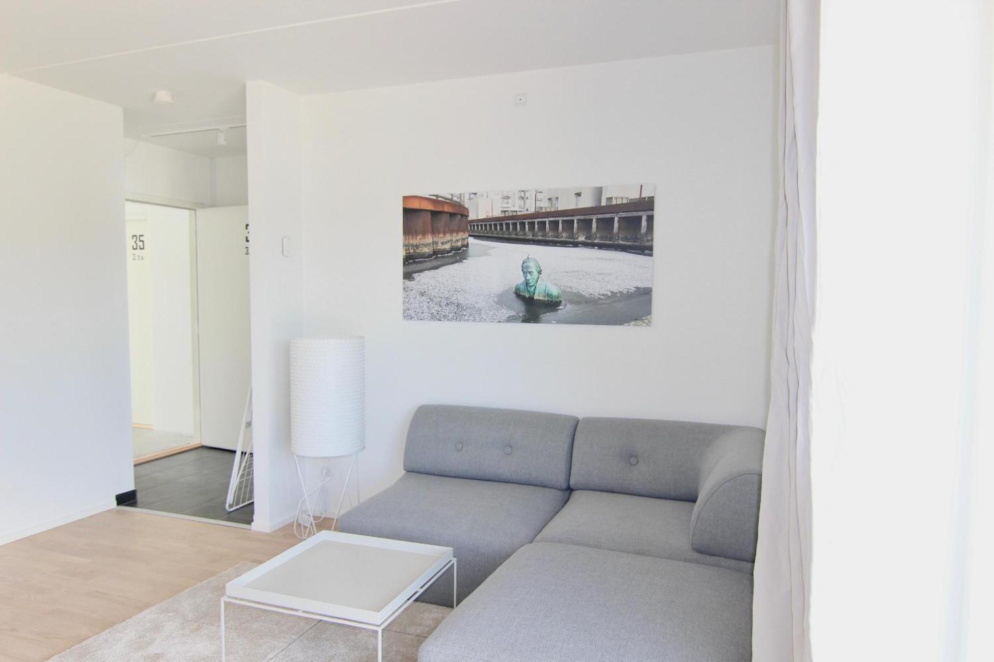 Ferienwohnung Great 1-Bed Wbalcony By Odense Harbour Exterior foto