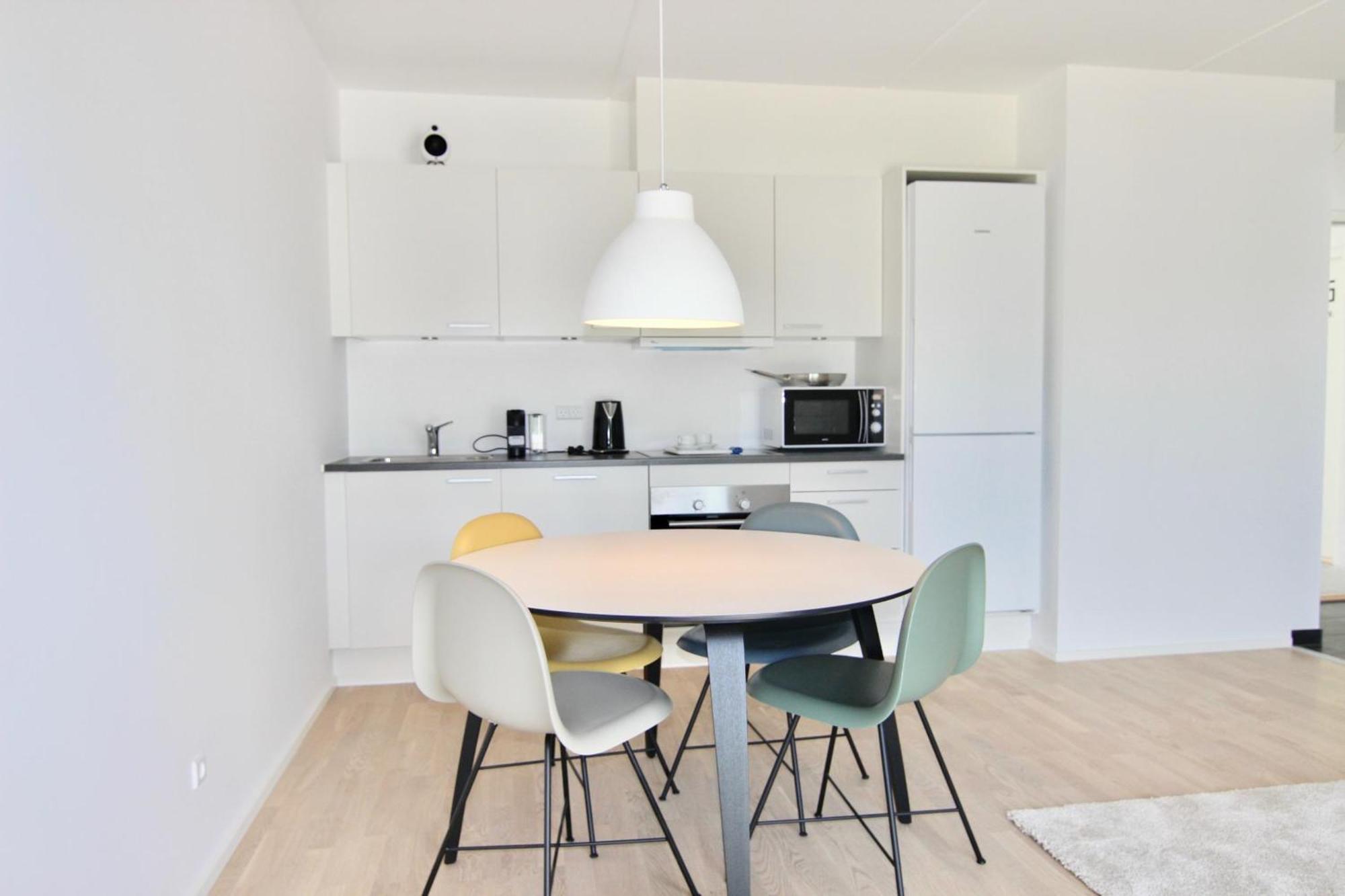 Ferienwohnung Great 1-Bed Wbalcony By Odense Harbour Exterior foto