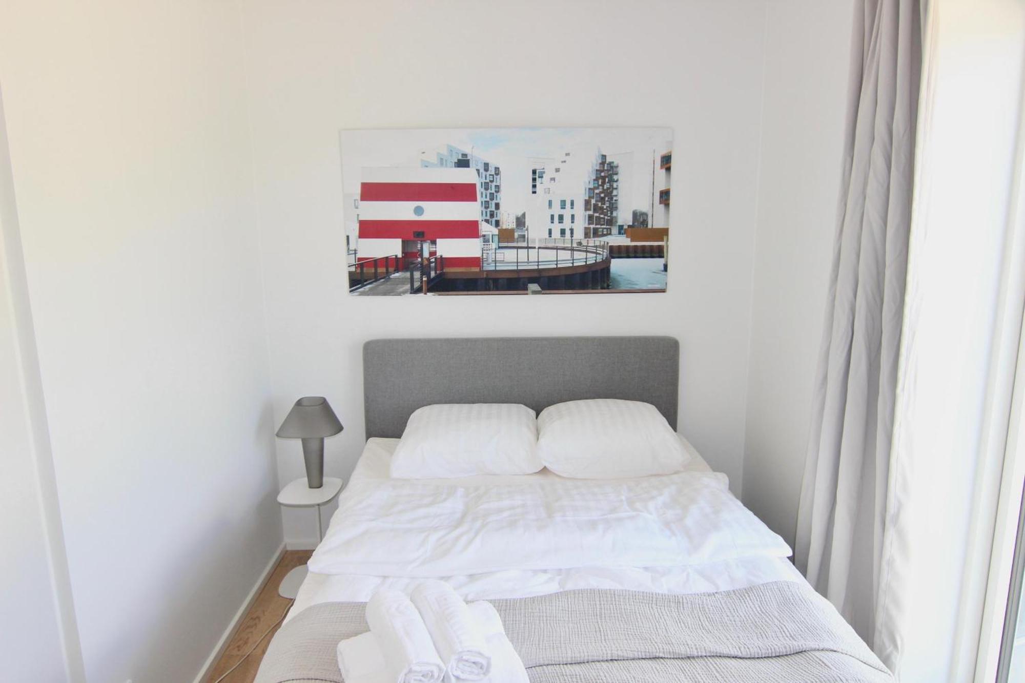 Ferienwohnung Great 1-Bed Wbalcony By Odense Harbour Exterior foto